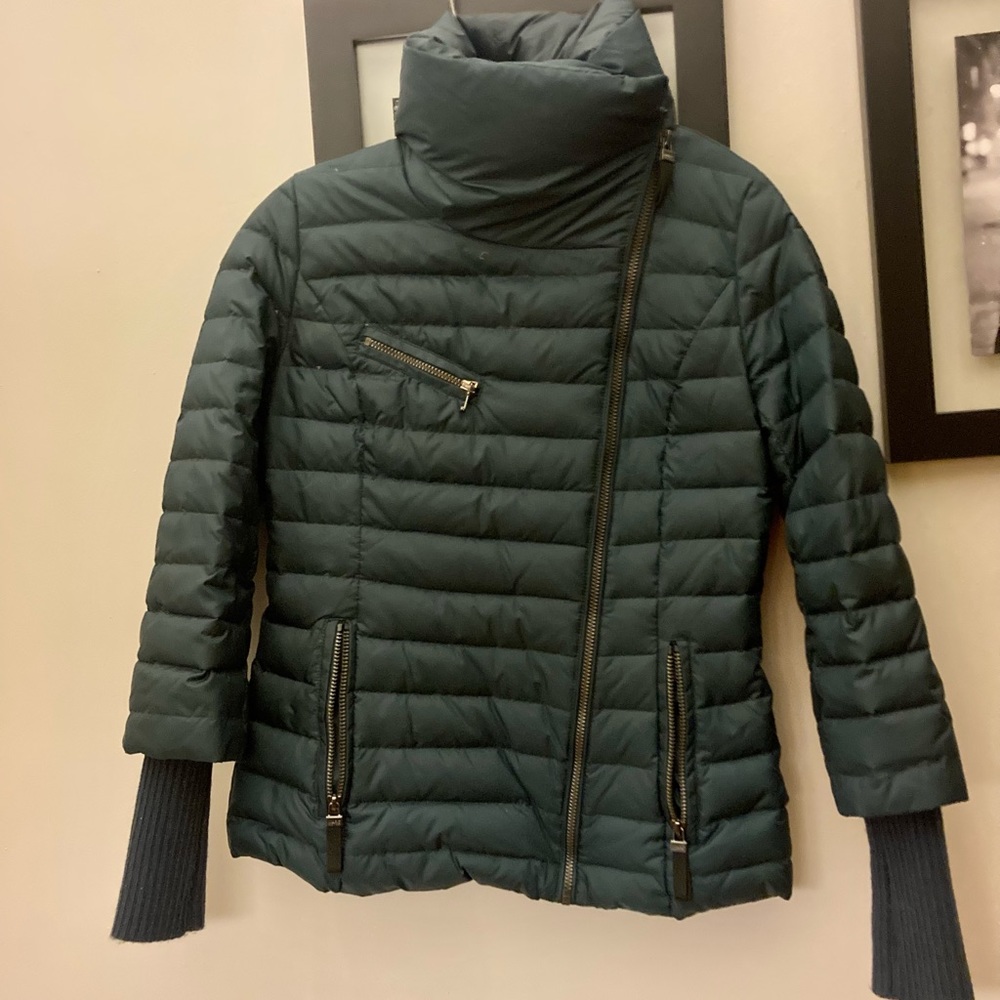 Marc New York / Andrew Marc Dark Teal Down Jacket - Picture 10 of 11